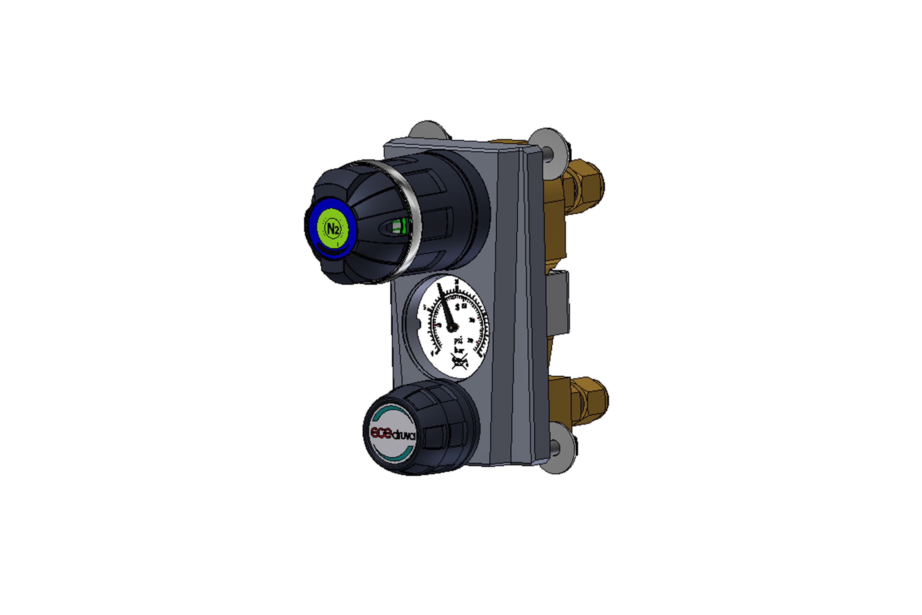 LABORATORY PRESSURE REGULATORS EMD 3100 - BUILT-IN VERSIONS D AND Z page image